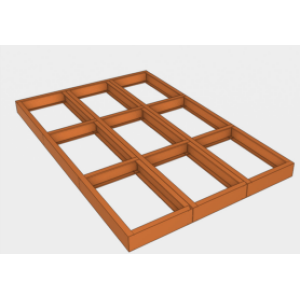 PANEL 140 DE TECHO ACERO GALVANIZADO 350Z 1.2mm ESPESOR